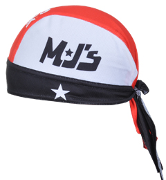 2013 Radioshack Bandana ciclismo blanco